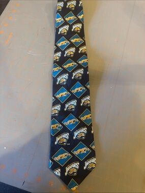 Jacksonville Jaguars NFL Tie in Navy & Teal